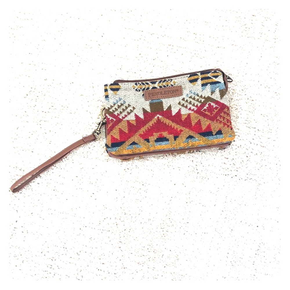 Pendleton wristlet